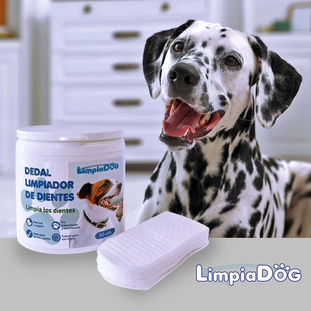 Limpiador dedales para los dientes 50uds – Like Mascota