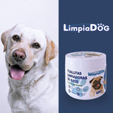 Limpiador toallitas para los ojos 100ud